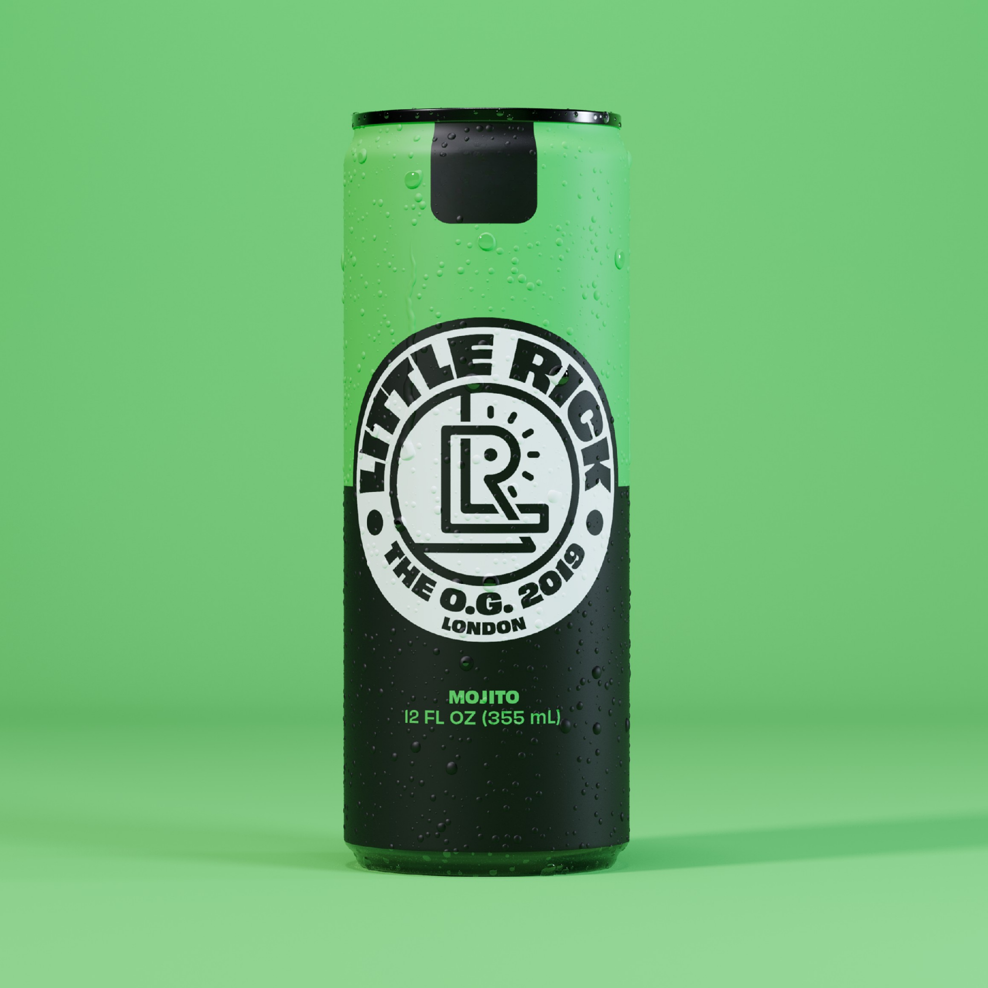 Little Rick Mint & Lime can