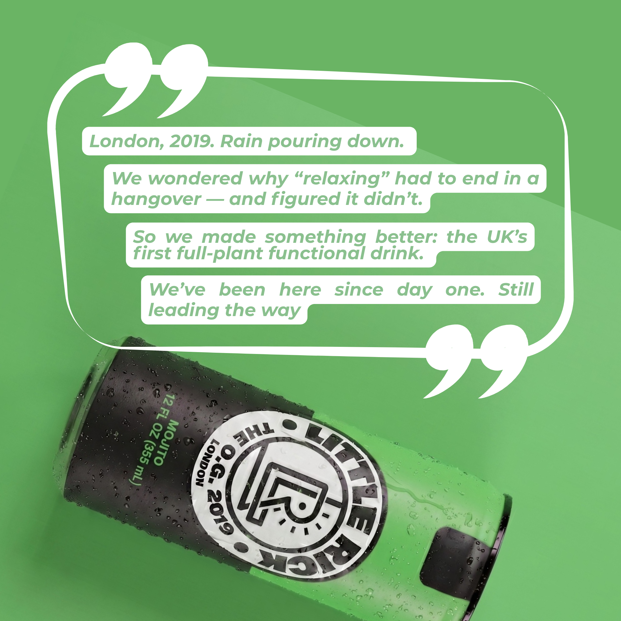 Little Rick Mint & Lime can