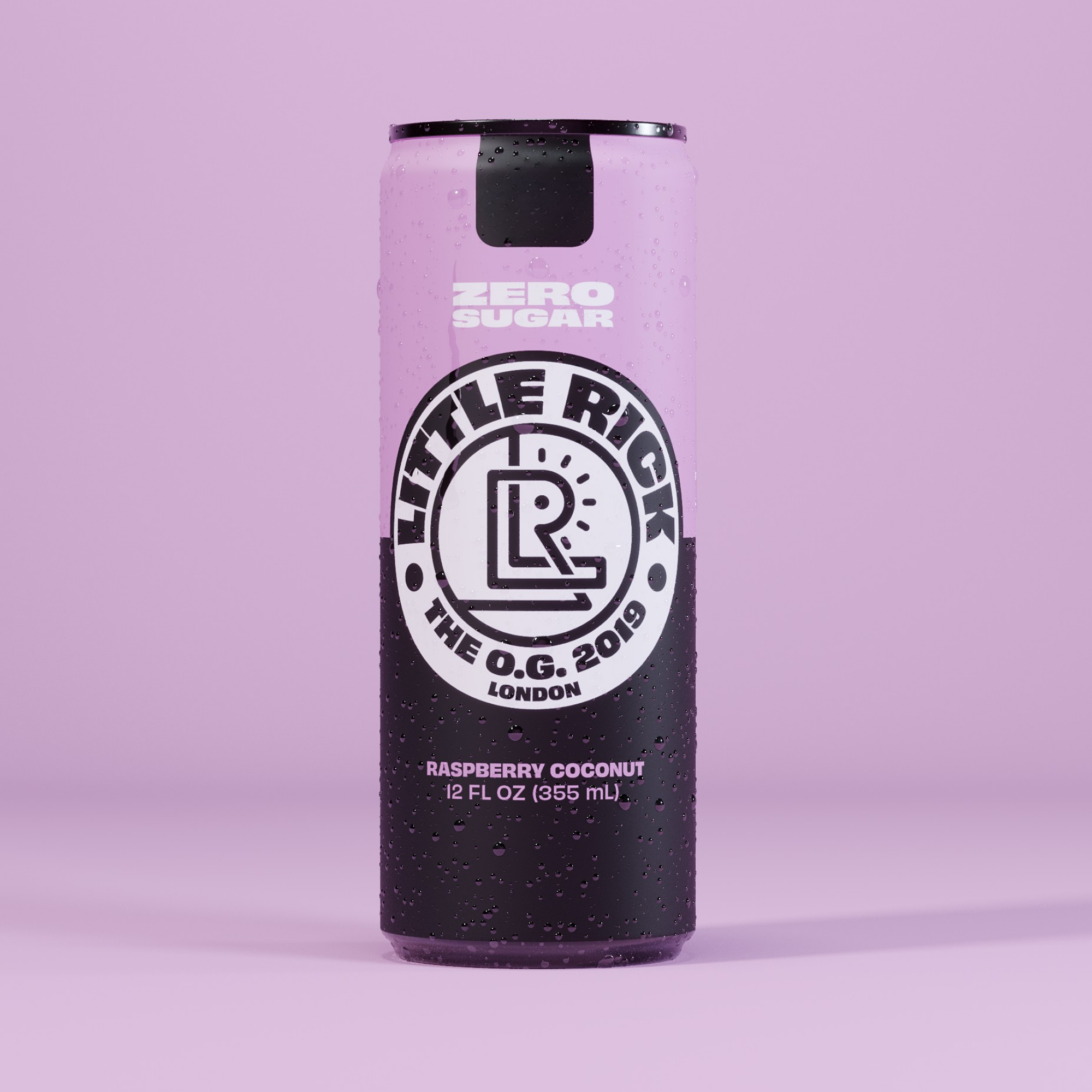 Little Rick Raspberry Coconut can